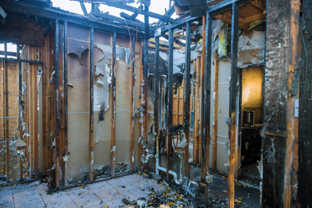 Professional Fire Damage Assessment technician working in Cottage Lake, WA